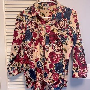 Floral blouse